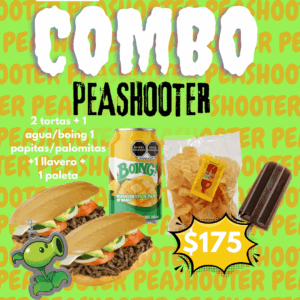 Combo: Peashooter