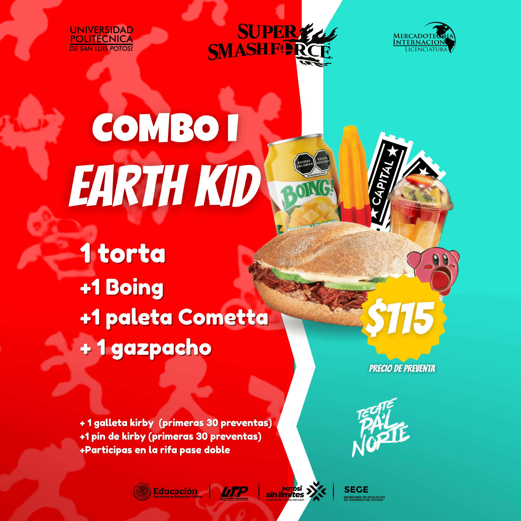 Combo 1: Earth Kid