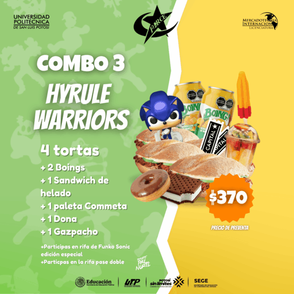 Combo 3: Hyrule Warriors