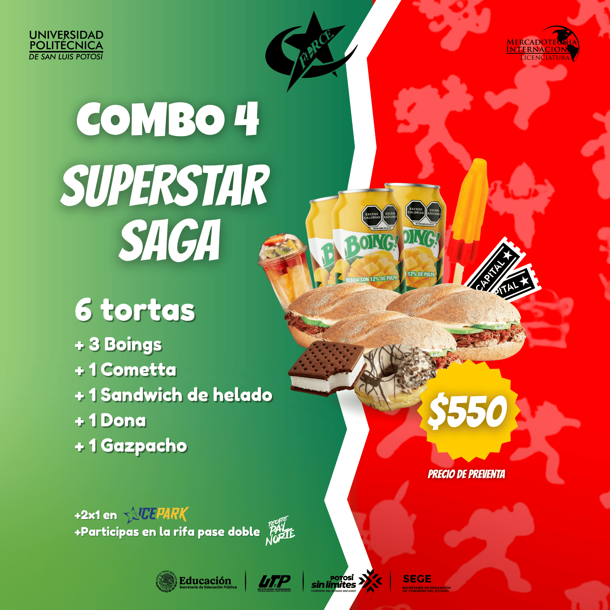Combo 4: Superstar saga