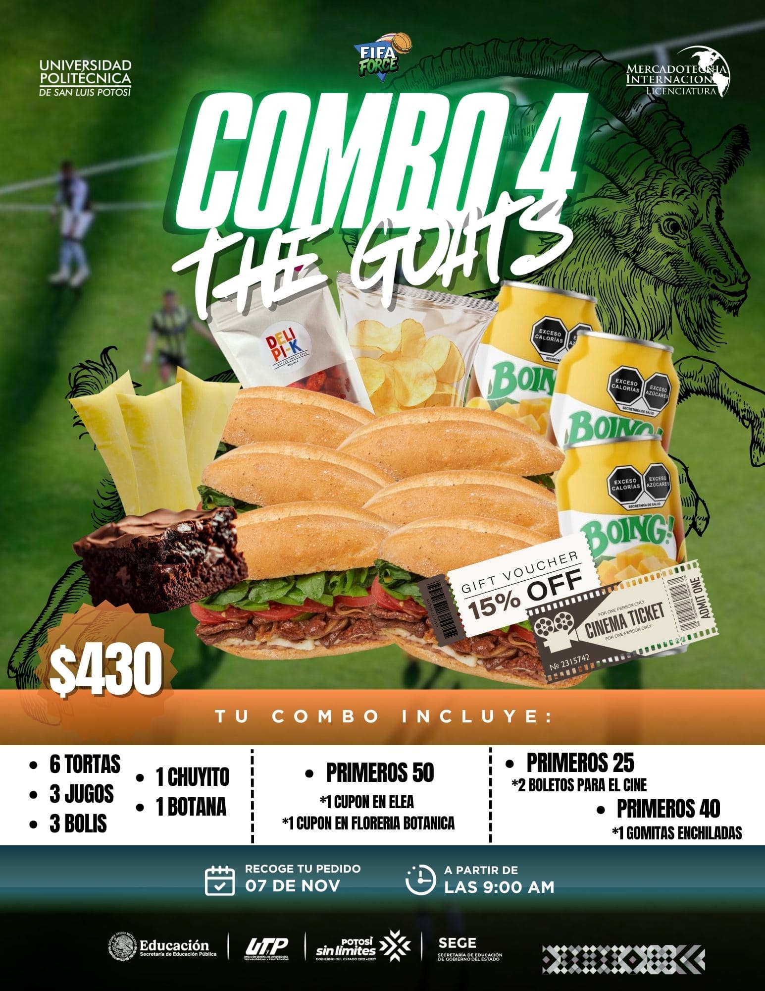 Combo The GOATs
