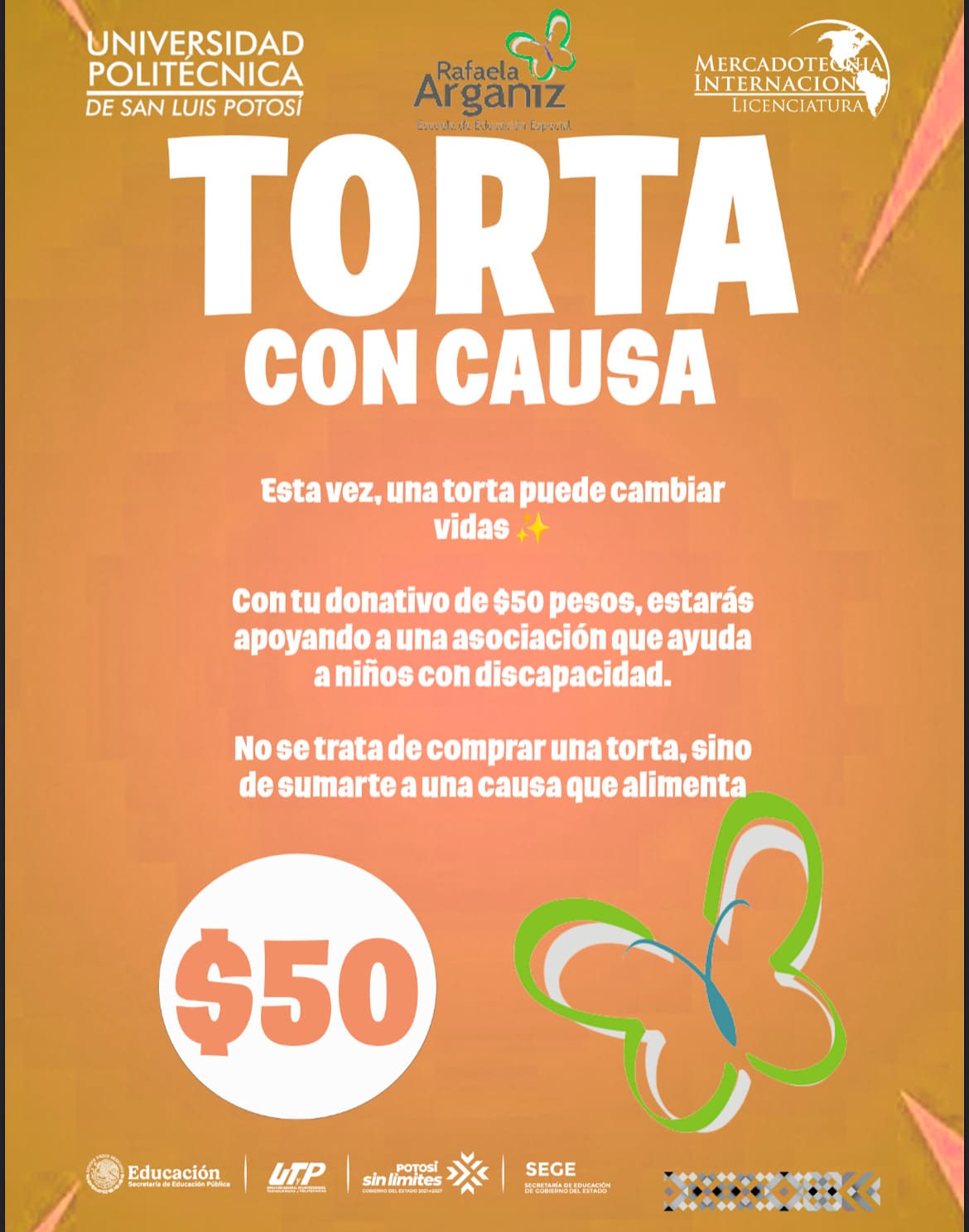 Combo: Torta con causa